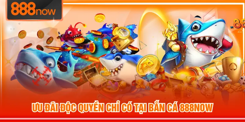 Ưu đãi độc quyền chỉ có tại Bắn Cá 888NOW