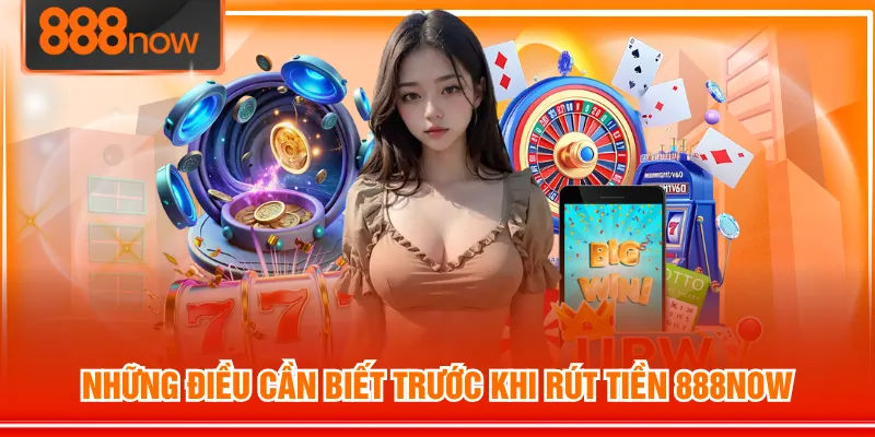 Những điều cần biết trước khi rút tiền 888NOW